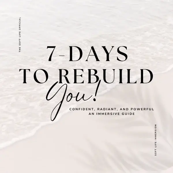 Product - 7 Days to Rebuild You Immersive Digital Workbook