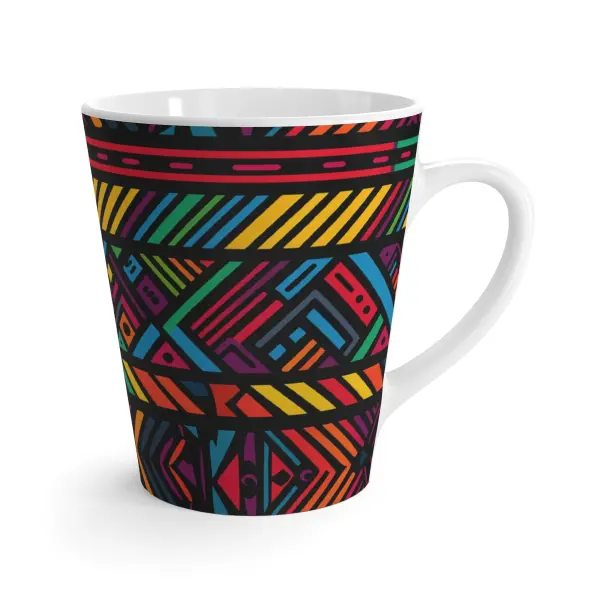 Product - Colorful Boho Coffee Latte Mug