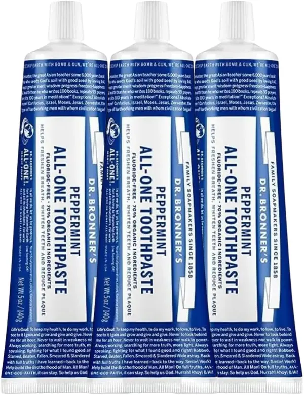 Product - Dr. Bronner’s All-One Toothpaste, flouride free