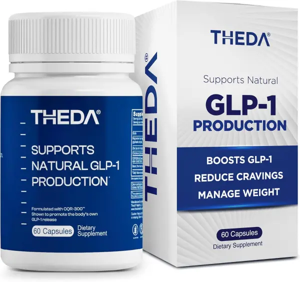 Product - THEDA GLP-1 Supplement Weight Loss for Women and Men - Clinically Studied Metabolism Booster, Expert Formulated and