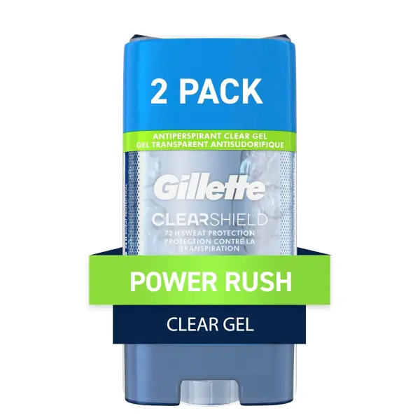 Product - Gillette Antiperspirant and Deodorant for Men, 72hr Sweat & Odor Protection, Long Lasting Freshness, Anti-White Mar