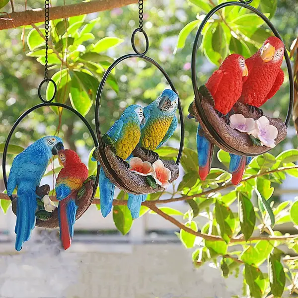 Product - Cute Resin Parrot With Ring