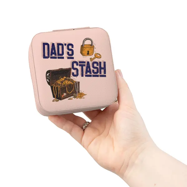 Product - Dad's Stash Image, Father's Day Treasure Chest, Gold Coins Pirate Chest, Vintage Lock Key Art, Fishing Dad Graphic,