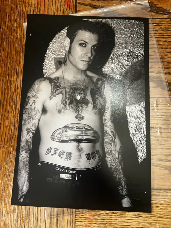 Product - Mike Ness Print by Elvia Iannaccone