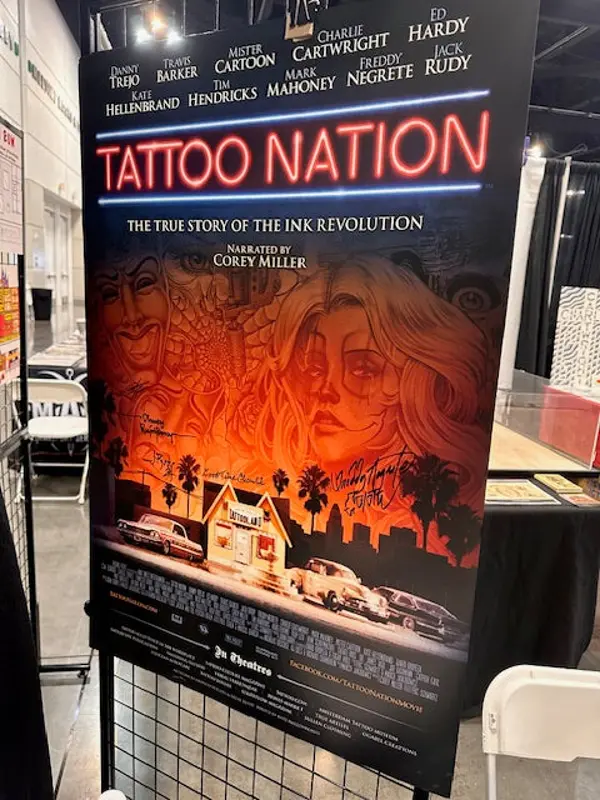 Product - Tattoo Nation Movie Poster free with $120 Donation