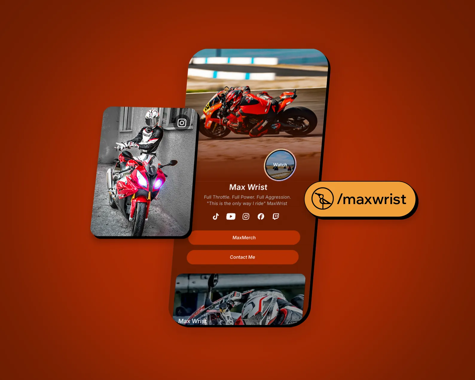 The road beneath the rise: How Max Wrist made a lane of his own