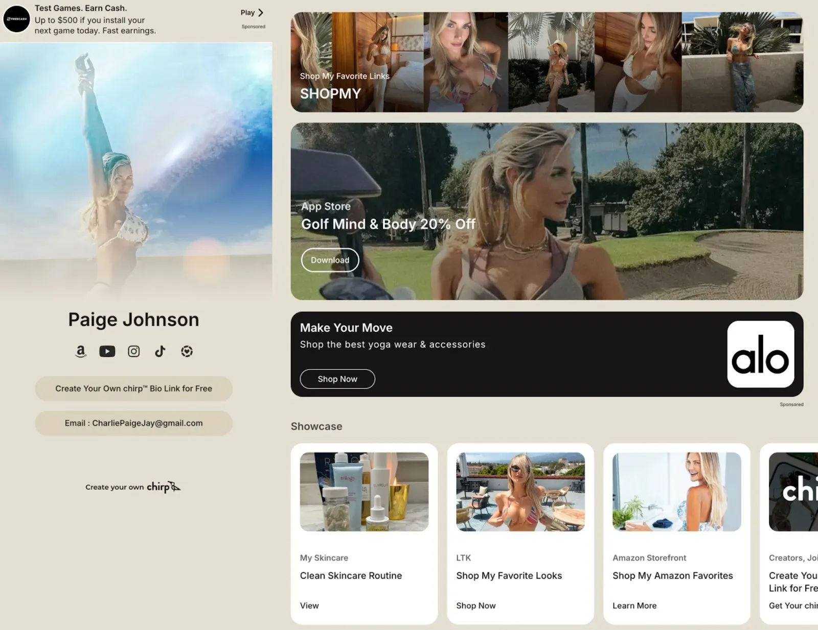 chirp me, link in bio